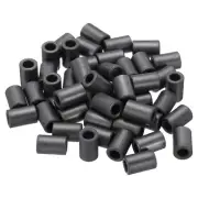 50Pcs Ferrite Toroid Core, Toroid Core 0.4"ODx0.2"IDx0.6"H Ferrite Rings, Black