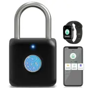 Fingerprint Padlock, Smart Padlock, Locker Lock, Combination Lock, Fingerprin...