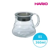 在飛比找PChome24h購物優惠-[ HARIO 雲朵系列 V60雲朵36咖啡 01 玻璃分享