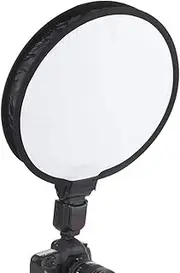 15.75inch/40cm Round Softbox Speedlight, Portable Studio Flash Diffuser Light Softbox, Speedlight Umbrella Softbox
