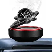 Solar Car Air Freshener | 360 Degree Rotation Car Air Fresheners - Car Perfume Fragrance Diffuser Aromatherapy Ornaments, Car Interior Aroma Diffuser
