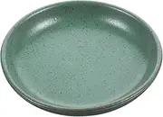 iplusmile Ceramic Fruit Serving Plate Decorative Snack Dish for Home Restaurant Round Appetizer Plate with Chic Design for Dry Fruits Sauces Table Decor