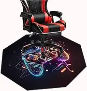 Gaming Chair Mat Office Chair Mat for Tile Floor Non-Slip Computer Chair Mat for Rolling Chair, Desk Chair Mat for Home Office (Color : B2, Size : 120cm)