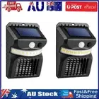 Solar Electric Bug Zapper Lamp Waterproof Mosquito Killer Wall Light Outdoor Use