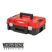 CRAFTSMAN VERSASTACK System 17-In Red Plastic Rugged Lockable Tool Box New