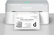MUNBYN Bluetooth Shipping Label Printer, 4x6 Thermal Label Printer for Small Business, Compatible with iPhone, Android, Windows, macOS, Etsy, Shopify, Royal Mail, DHL, DPD, Evri, 403B, White