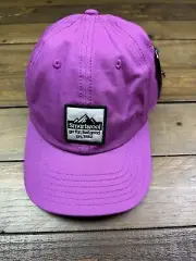 NWT Smartwool Hat Mens OS Purple Baseball Cap Adjustable Patch Logo Cotton