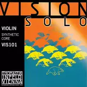 Vision Solo 4/4 Violin String Set - Medium Gauge - with Silver Wound D String