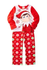 NWT The Elf On The Shelf Pajamas 2 Piece Size 3T Runs Small