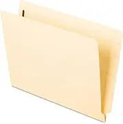 Pendaflex Laminated Spine End Tab Folder with 1 Fastener, 11 pt Manila, Letter, 50/Box