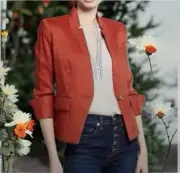NWT Veronica Beard Miles Linen Dickey Jacket Size 8 $595