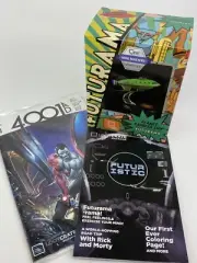 2016 LootCrate Futurama Planet Express Ship Model with 4001 AD Valiant Comics #1