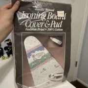 Vintage Pressing Supply Barnyard Friends Goose Ironing Board Cover