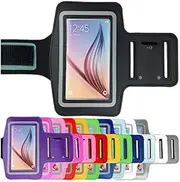 Sports Gym Running Armband Arm Case Band Cover for Samsung Galaxy S4 S5 S6 S7 S8 (Soft Pink)