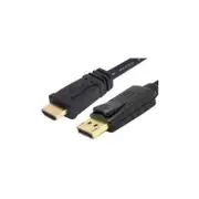 Comsol 3mtr Displayport Male to Hdmi Cable Display Port Cables - DP-HDMI-MM-03