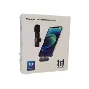 Wireless Lavalier Microphone For Type-C One To Two, Plug And Play For Interview