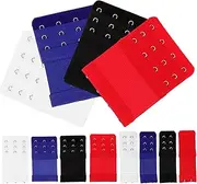 [Yardenfun] 12pcs Strap Extenders Hooks Replacement Durable Material Comfortable Elastic for Extra Room Comfort Your Bras Various Hook Configurations
