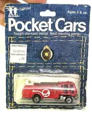 Vintage 1975 Tomica #3 Squirt Fire Engine Made In Japan