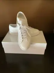 NIB WOMENS COMMON PROJECTS ORIGINAL ACHILLES LOW WHITE SNEAKER-SIZE 6-WON’T LAST