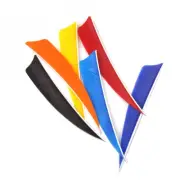 36PCS Archery Arrow Vanes 5 inch Turkey Feather for Compound Traditional Bow DIY
