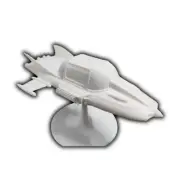Supercar Mike Mercury 6.3" length Science fiction Models Kits unpainted DIY