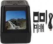 Slide Scanner, Digital Film Scanner Negative Scanner Converts 135 126 110 8 mm Slides to 22 MP JPG Digital Photo Negative Scanner