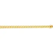 14k Solid Yellow Gold Miami Cuban Curb Link 22" 3.2mm 19 grams chain/Necklace