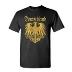 DEUTSCHLAND METALLIC GOLD - 德國老鷹 - 棉質中性 T 恤