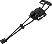 Strategic Equipment Clips | Multipurpose Gutter Buckle | Walking Stick Fixed Clip, Backpack Accessories, Equipment Organizer Attachment, Black, Se référer au descriptif