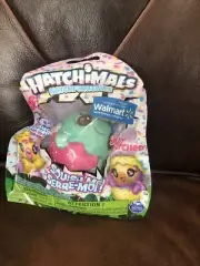 Hatchimals Exclusive Hatchi-Mallows NARWHAL Metallic Soft Squish Me Wave 2 New