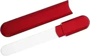 MUSISALY Glass Nail File With Handle Crystal Nail Buffer Polisher Double Sided Nail Shaper Nail Care Tool For Manicure Pedicure