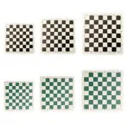 34x34CM 2024 Roll-up Leather Chess Board Lightweight Tournament Chess Mat