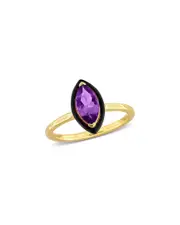Rina Limor Silver 1.00 ct. tw. Amethyst Ring