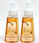 2 Bath & Body Works CREAMY PUMPKIN Gentle Foaming Antibacterial Hand Soap HTF