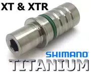 SHIMANO: 1 P-axle in Titanium for derailleur XT & XTR - 43% lighter!