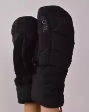 NWT HOWL DOWN MITT $85 Black Snowboard Glove Heavy Weight