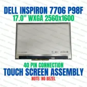 9k09h 6mwpg Lp170wq1(sp)(c1) OEM Dell LCD 17 Led Touch 7706 2-In-1 P98f NO Bezel