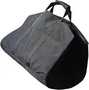 MOLUCKFU Outdoor Firewood Carry Bag Handheld Foldable Storage Pouch for Camping Heavy Duty Organizer with Padded Handles and Scratch Resistant for Firewood Transport and Collection