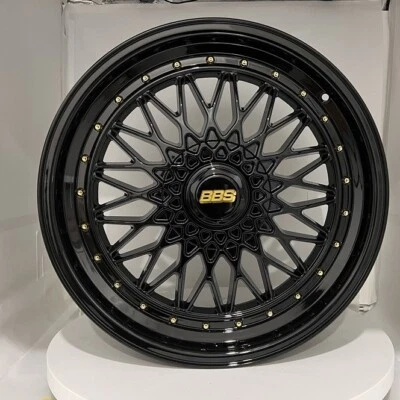 135 19 inch Black Gold Riverts Rim fits 5x115 BUICK CASCADA 2016-2018