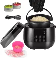 Electric Candle Wax Melting Pot, Small Wax Melter for Candle Making, Non-Stick D