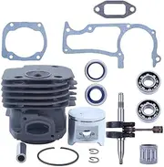 Piston Kit for for Husqv/Arna 365, 365 EPA/Special for Chainsaw, 48mm Cylinder Kit, 503691072, 503 72 91 72