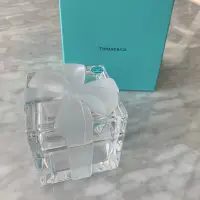 在飛比找蝦皮購物優惠-《TIFFANY & CO.》正品全新 原廠水晶玻璃首飾盒（