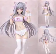 Q six Luna Sakurakouji Cat eared Maid Cherry Blossom figure 1/6 presale