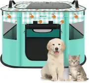 TASDISE Portable Dog Playpen Kennel: Foldable Pet Crate Small Animal with Case