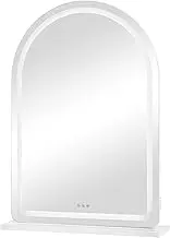 Cooper & Co. Luna 102cm Arch Front Illuminated Vanity Mirror White