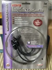 Monster Cable Interlink Lightspeed 100 Optic Cable