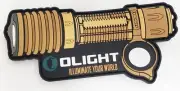 Olight Warrior X3 Patch Swag, 4" x 1.75"