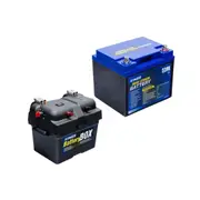 Adventure Kings 60Ah Lithium LiFePO4 Battery Prismatic cells + Compact Battery Box