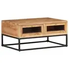 Solid Acacia Wood Coffee Table Lounge Sofa Lamp Side Storage Living Room Drawer