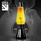 Mathmos Astro Vinyl Lava Lamp - yellow/orange